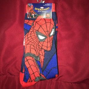Unopened Spider-Man socks